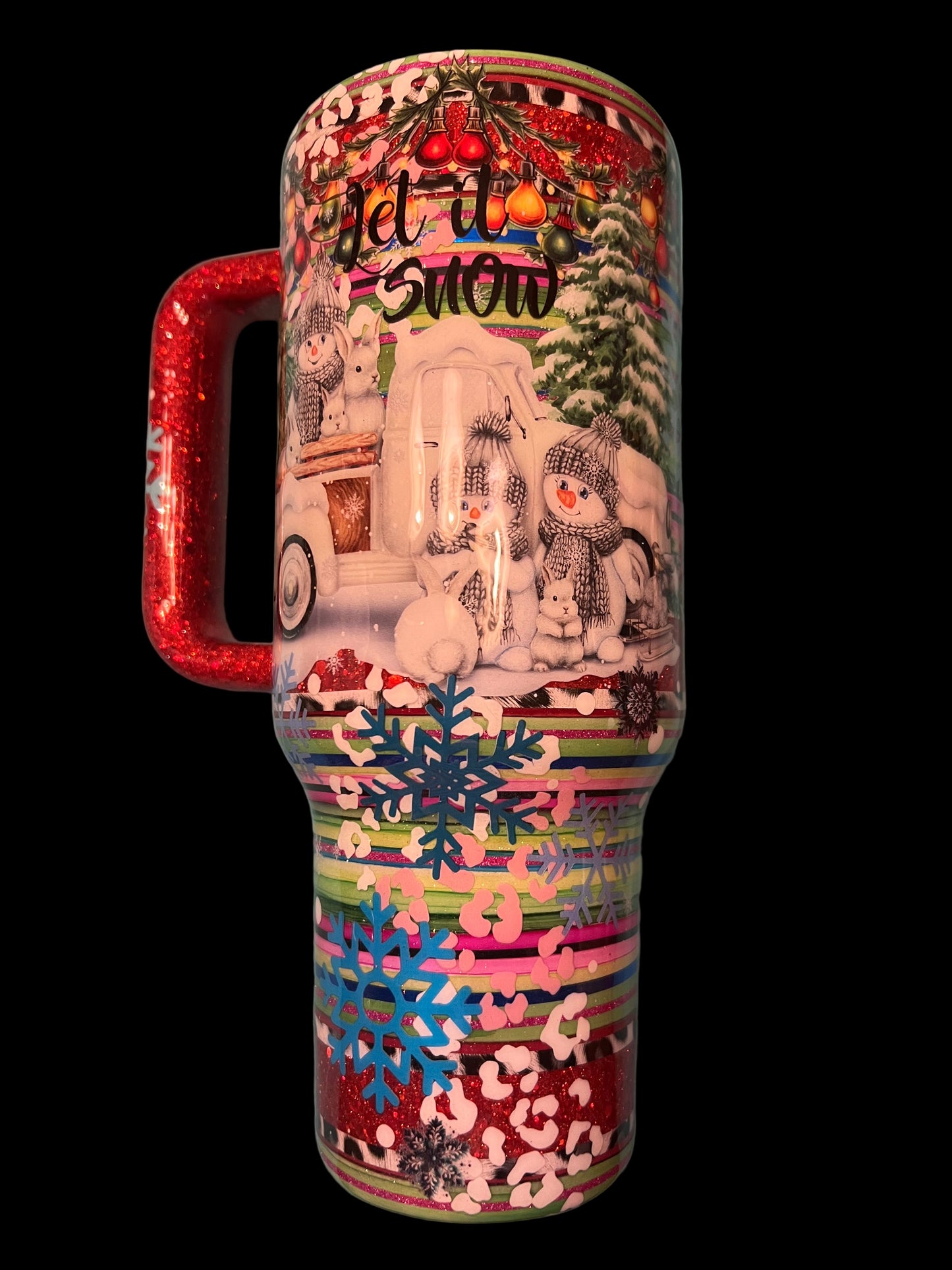 Stacy’s Christmas Serape 40oz Tumbler