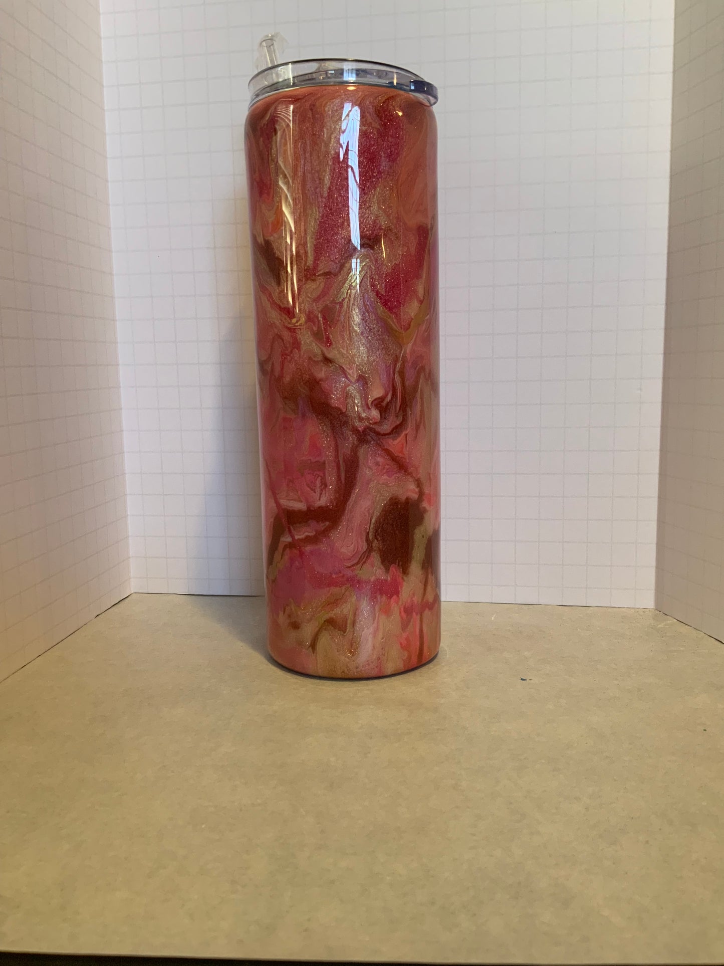 #14 pink and gold