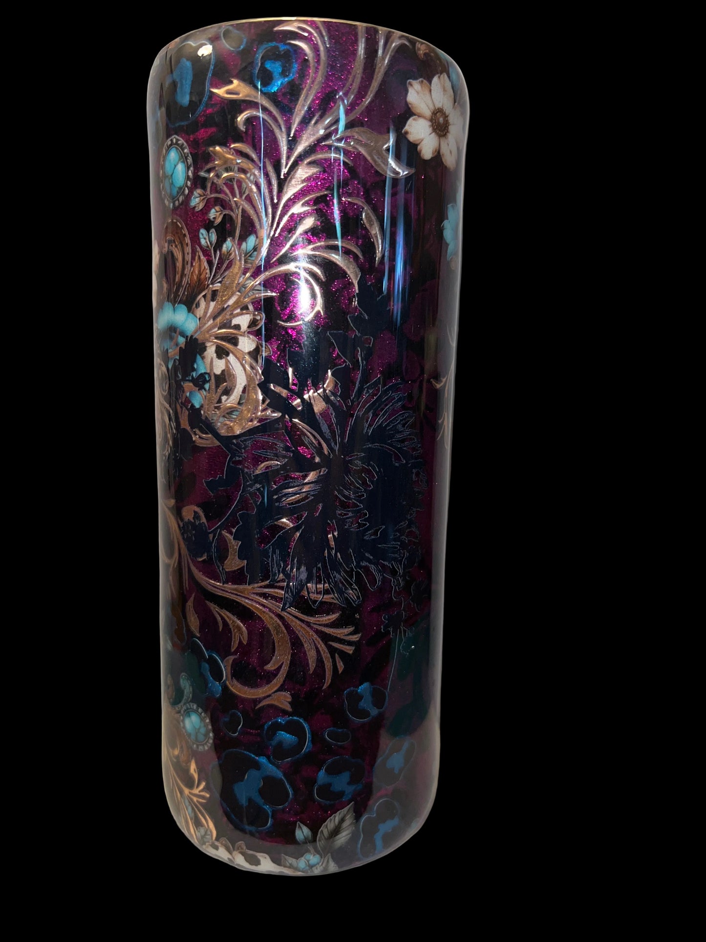 Dana’s 25oz Tooled Leather Gawdy