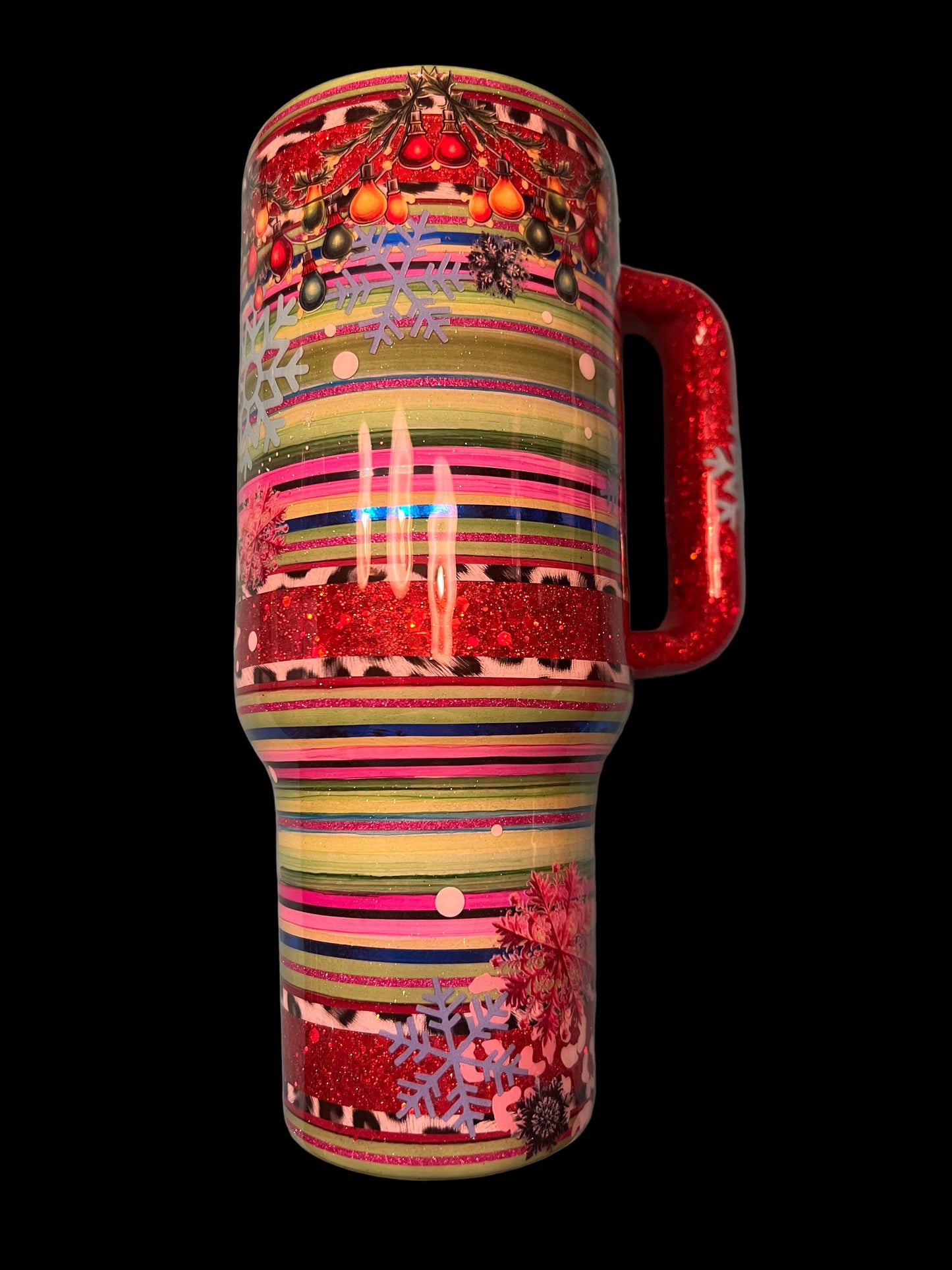 Stacy’s Christmas Serape 40oz  Tumbler