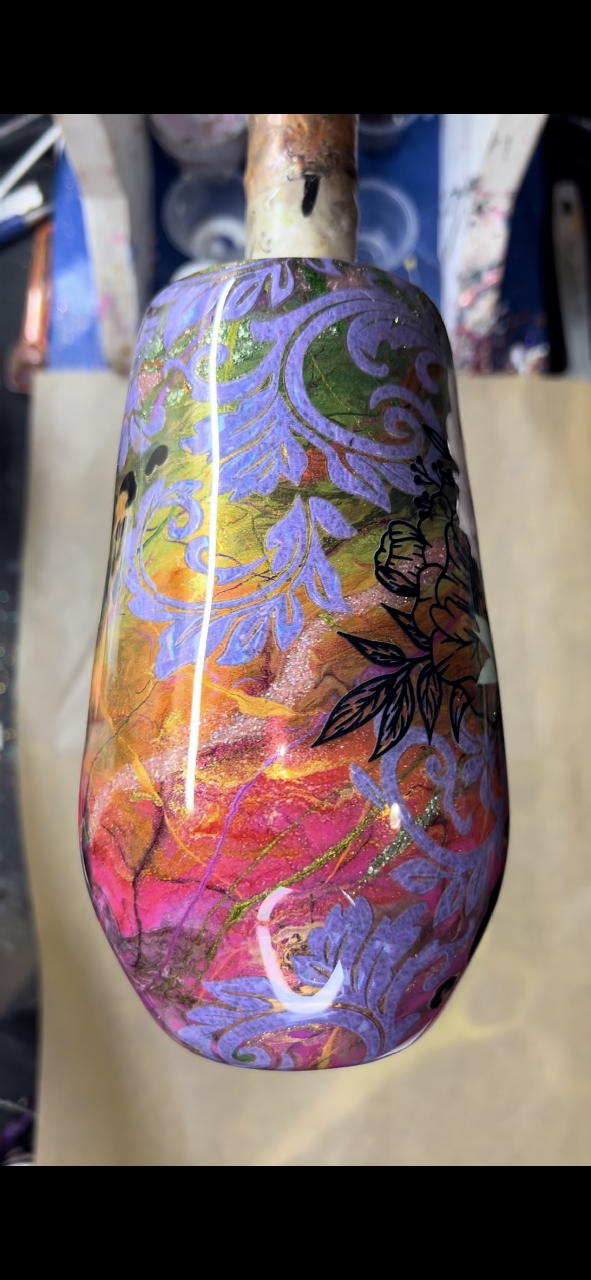 Dana’s C/M Gawdy 17 oz Stemless Wine Tumbler