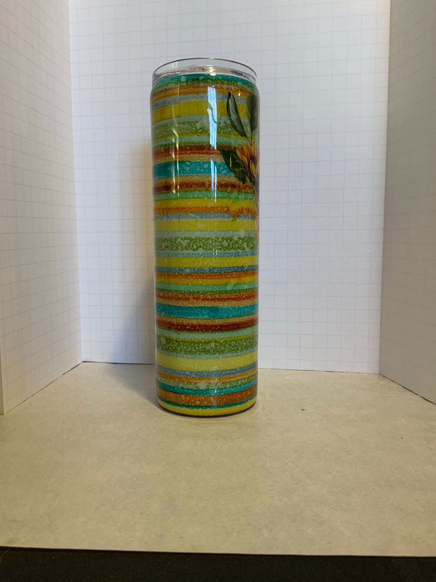 #11 Sunflower Rustic Raindrop Serape