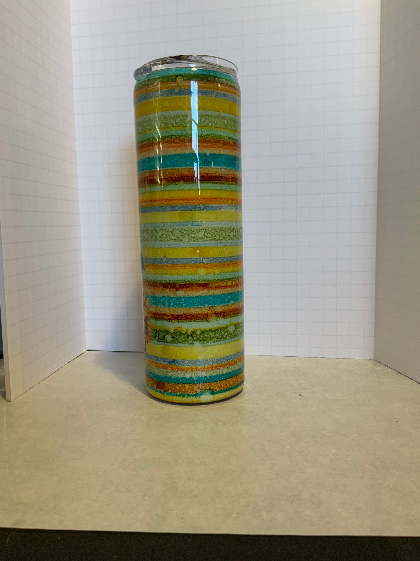 #11 Sunflower Rustic Raindrop Serape