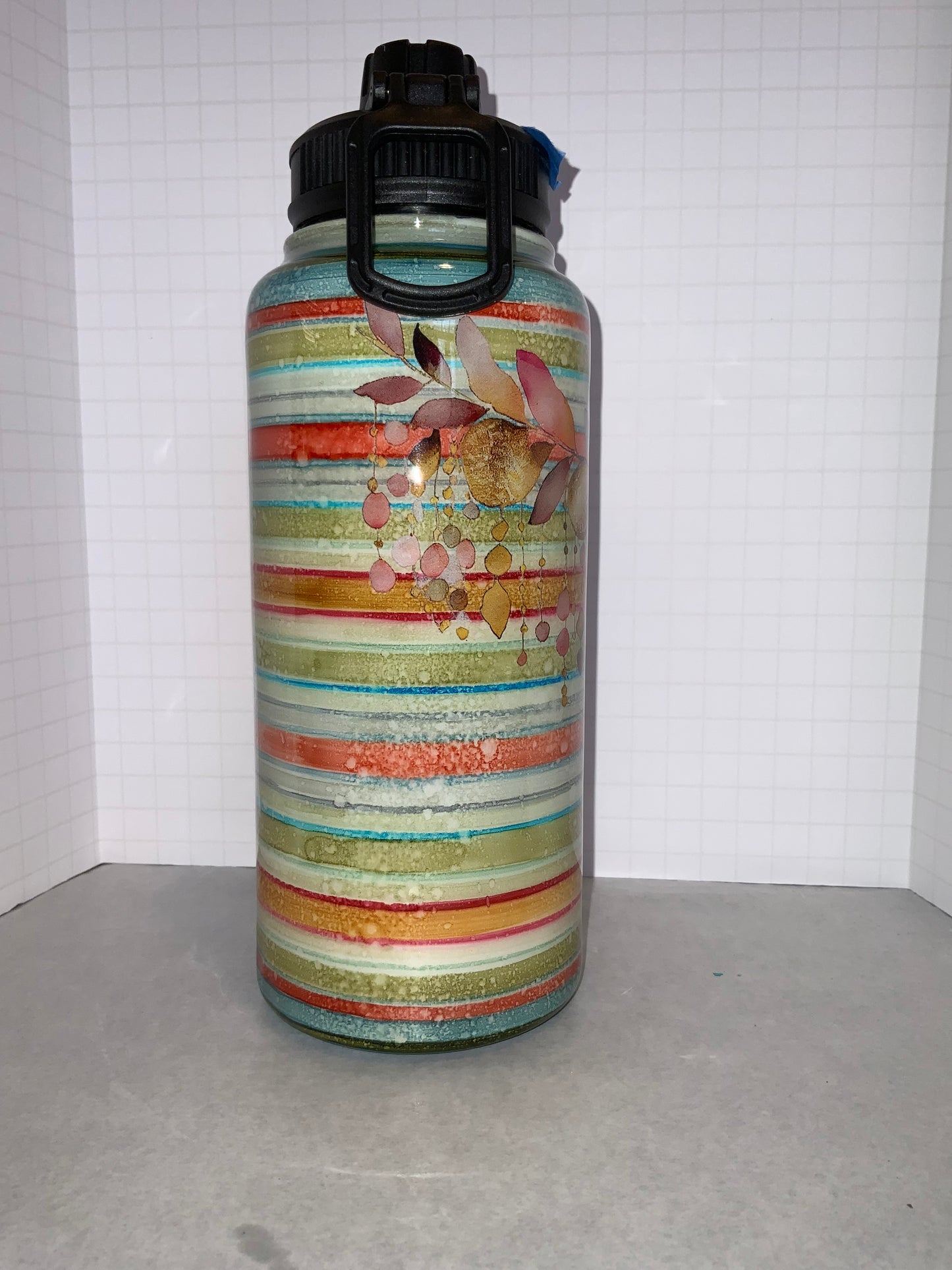 #58 Boho Rustic Raindrop Serape